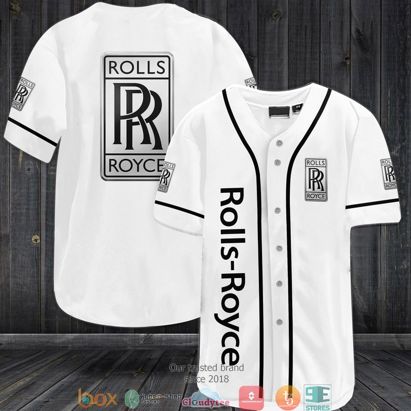 Rolls Royce Jersey Baseball Shirt