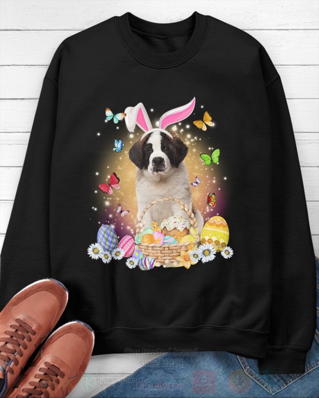 Saint Bernard Easter Bunny Butterfly 2D Hoodie Shirt 1 2 3 4 5 6 7 8 9 10 11 12 13 14