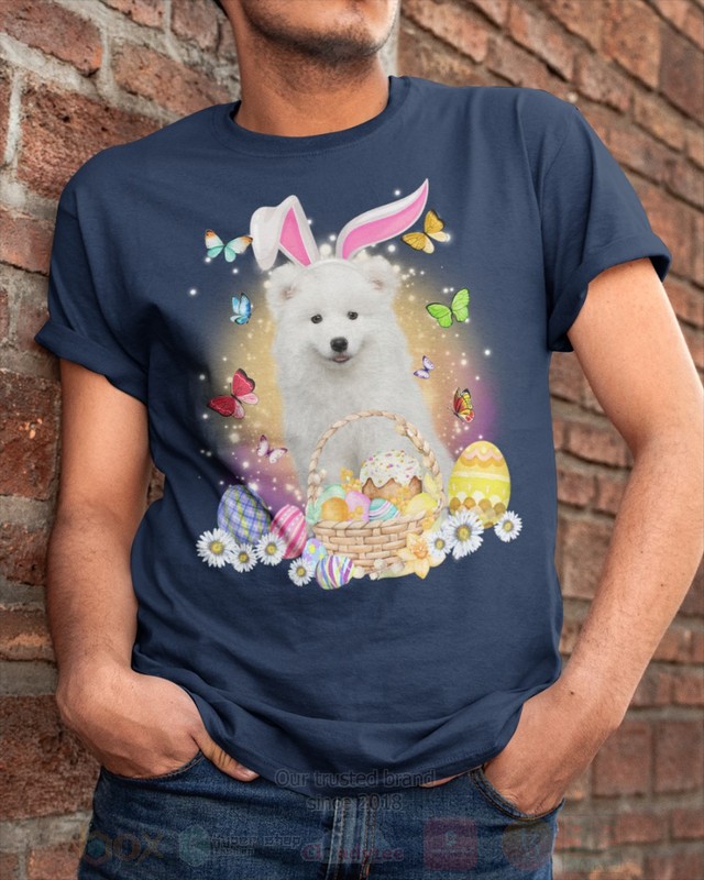 Samoyed Easter Bunny Butterfly 2D Hoodie Shirt 1 2 3 4 5 6 7 8 9 10 11