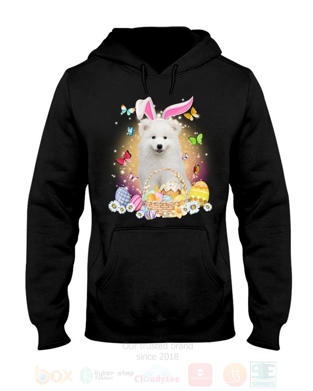 Samoyed Easter Bunny Butterfly 2D Hoodie Shirt 1 2 3 4 5 6 7 8 9 10 11 12 13 14 15
