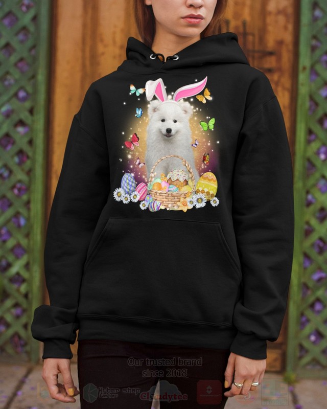 Samoyed Easter Bunny Butterfly 2D Hoodie Shirt 1 2 3 4 5 6 7 8 9 10 11 12 13 14 15 16 17