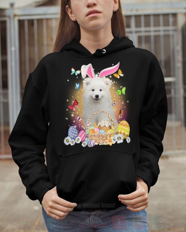 Samoyed Easter Bunny Butterfly 2D Hoodie Shirt 1 2 3 4 5 6 7 8 9 10 11 12 13 14 15 16 17 18
