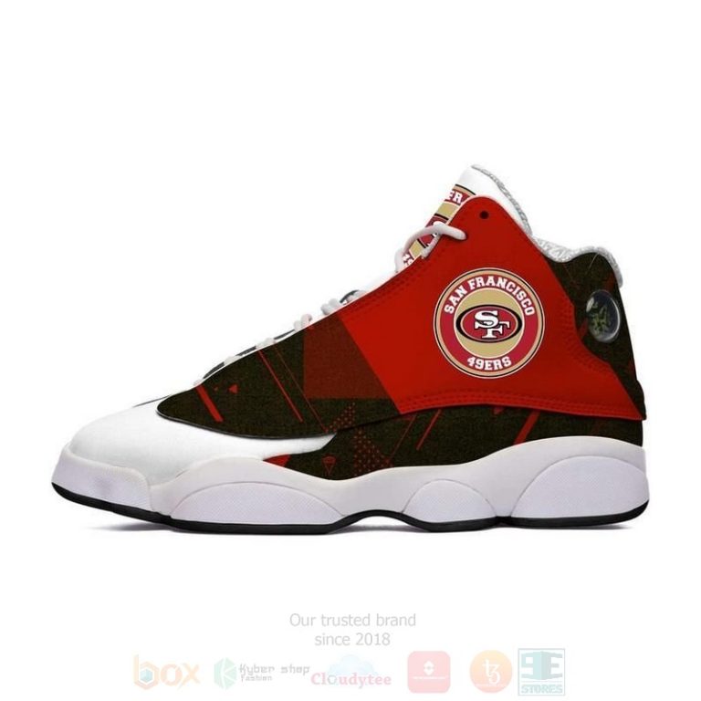 San Francisco 49ers NFL Air Jordan 13 Shoes