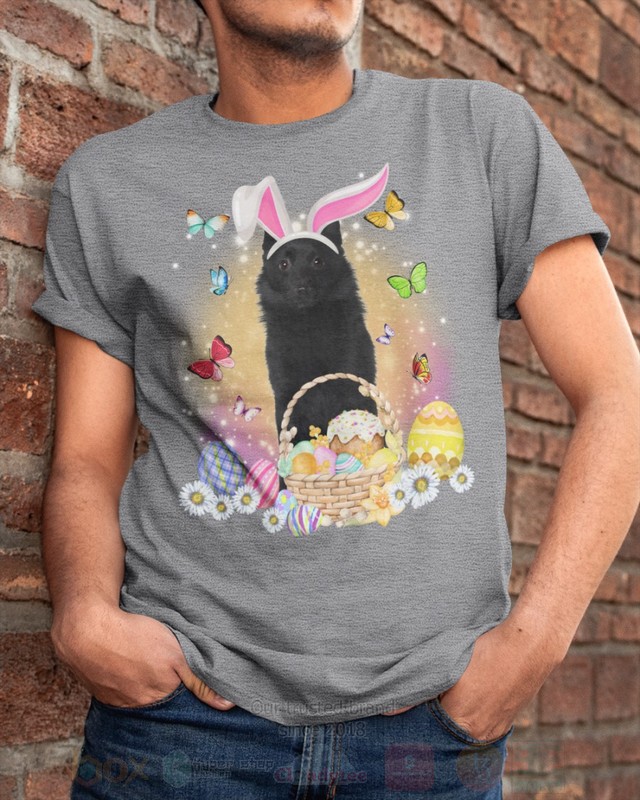 Schipperke Easter Bunny Butterfly 2D Hoodie Shirt 1 2 3