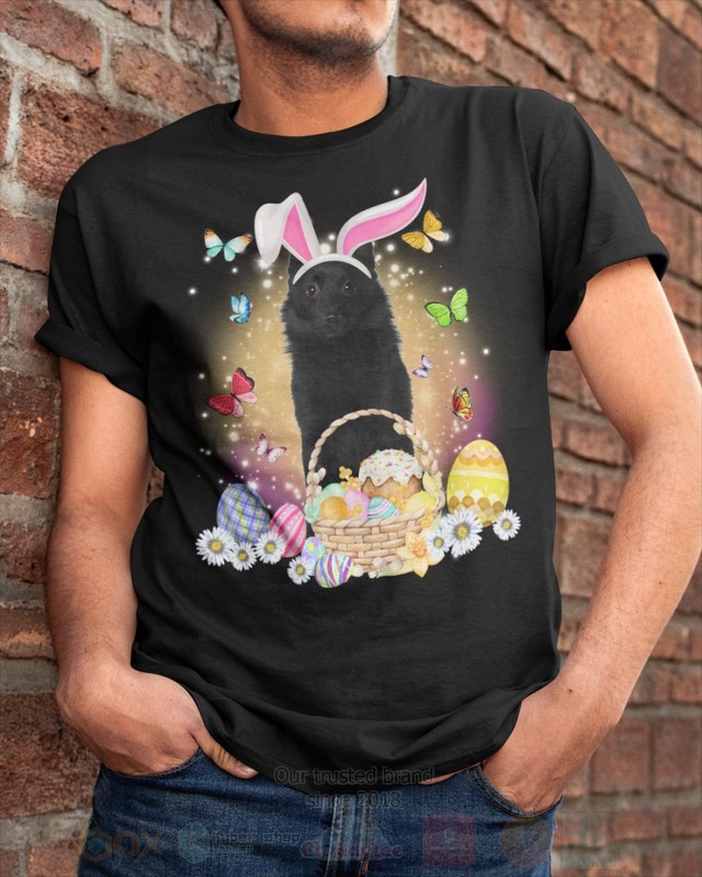 Schipperke Easter Bunny Butterfly 2D Hoodie Shirt 1 2 3 4 5 6 7