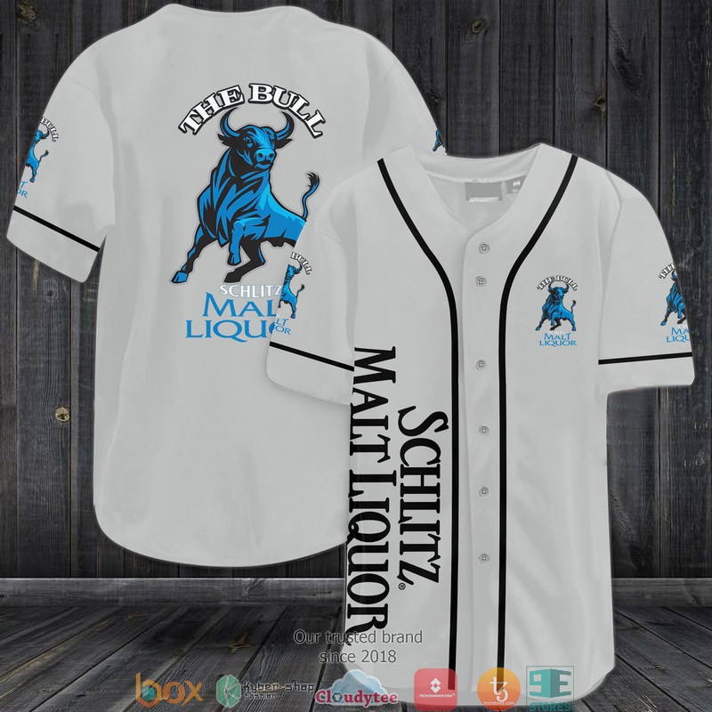 Schlitz Malt Liquor Jersey Baseball Shirt