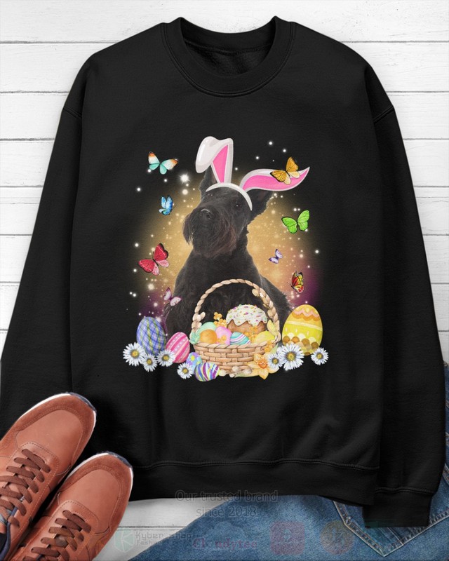 Scottish Terrier Easter Bunny Butterfly 2D Hoodie Shirt 1 2 3 4 5 6 7 8 9 10 11 12 13 14