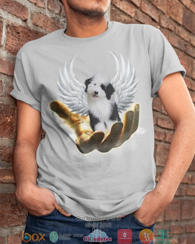 Sheepadoodle Golden Hand Heaven Wings 2d shirt hoodie 1