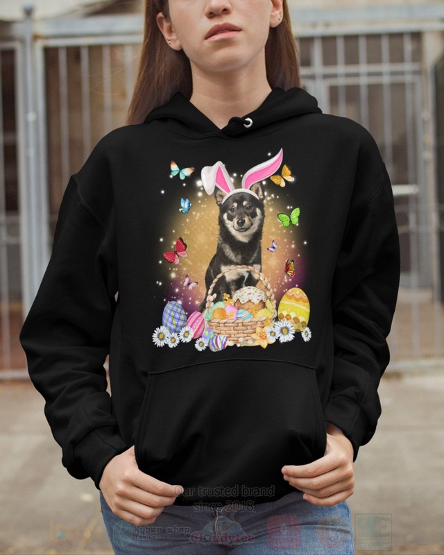 Shiba Inu Black Easter Bunny Butterfly 2D Hoodie Shirt 1 2 3 4 5 6 7 8 9 10 11 12 13 14 15 16 17 18