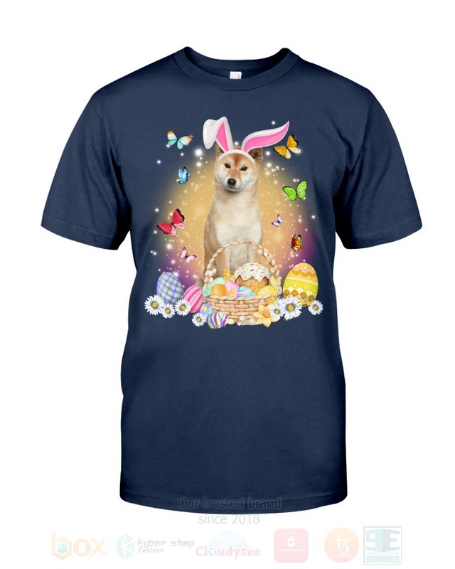 Shiba Inu Easter Bunny Butterfly 2D Hoodie Shirt 1 2 3 4 5 6 7 8