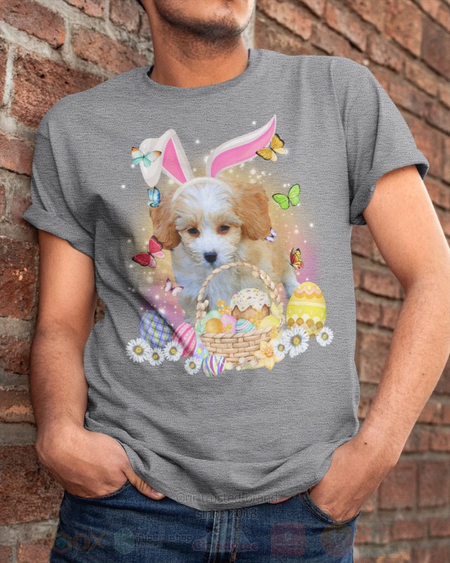 Shih Poo Easter Bunny Butterfly 2D Hoodie Shirt 1 2 3