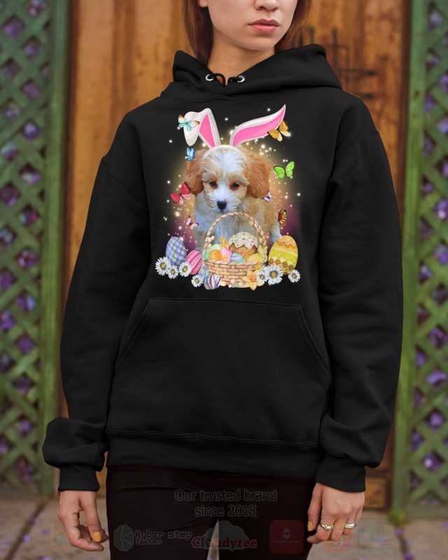 Shih Poo Easter Bunny Butterfly 2D Hoodie Shirt 1 2 3 4 5 6 7 8 9 10 11 12 13 14 15 16 17