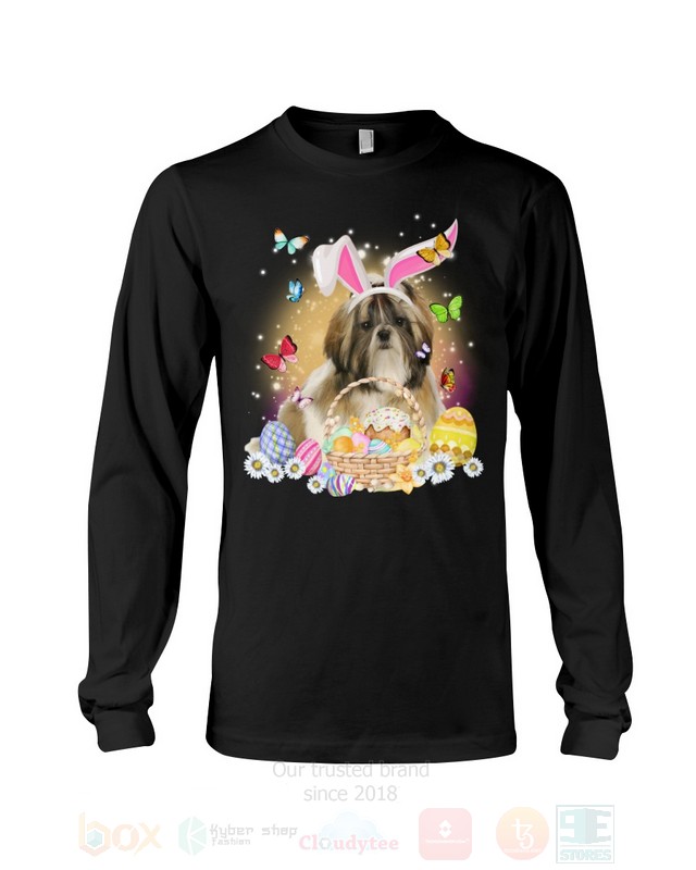 Shih Tzu Easter Bunny Butterfly 2D Hoodie Shirt 1 2 3 4 5 6 7 8 9 10 11 12 13 14 15 16 17 18 19
