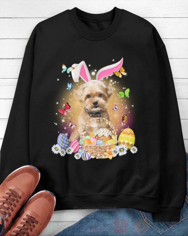 Shorkie Easter Bunny Butterfly 2D Hoodie Shirt 1 2 3 4 5 6 7 8 9 10 11 12 13 14