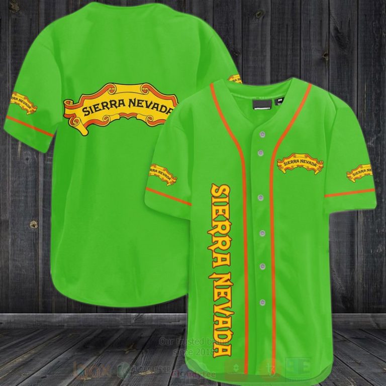 Sierra Nevada Baseball Jersey Shirt