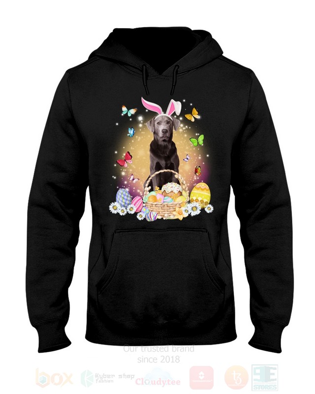 Silver Labrador Easter Bunny Butterfly 2D Hoodie Shirt 1 2 3 4 5 6 7 8 9 10 11 12 13 14 15
