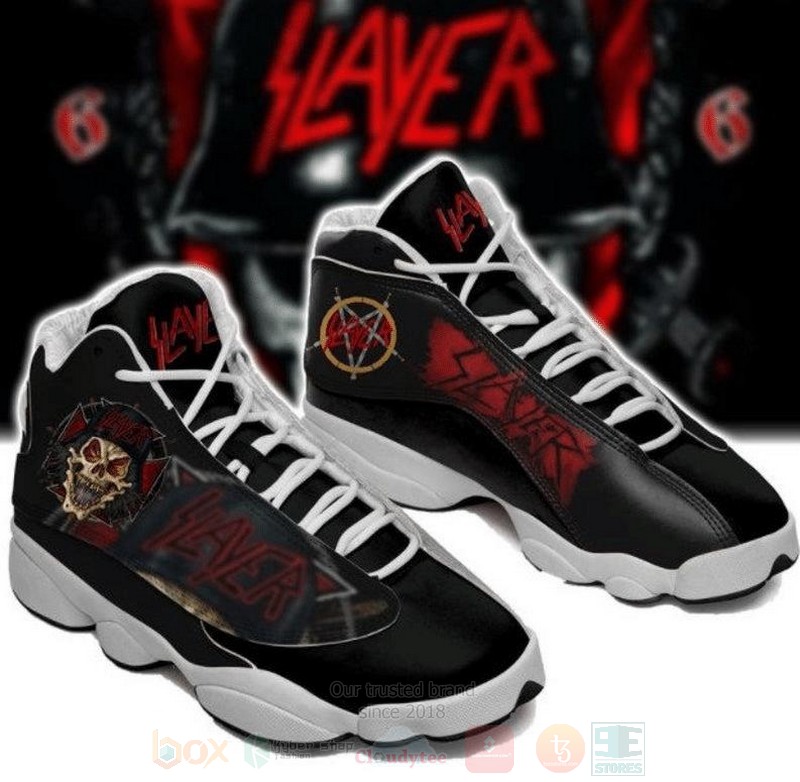 Slayer Rock Music Band Air Jordan 13 Shoes