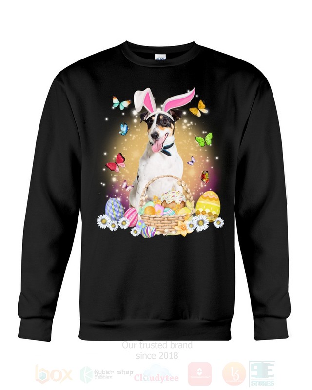Smooth Fox Terrier Easter Bunny Butterfly 2D Hoodie Shirt 1 2 3 4 5 6 7 8 9 10 11 12