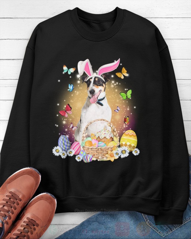 Smooth Fox Terrier Easter Bunny Butterfly 2D Hoodie Shirt 1 2 3 4 5 6 7 8 9 10 11 12 13 14