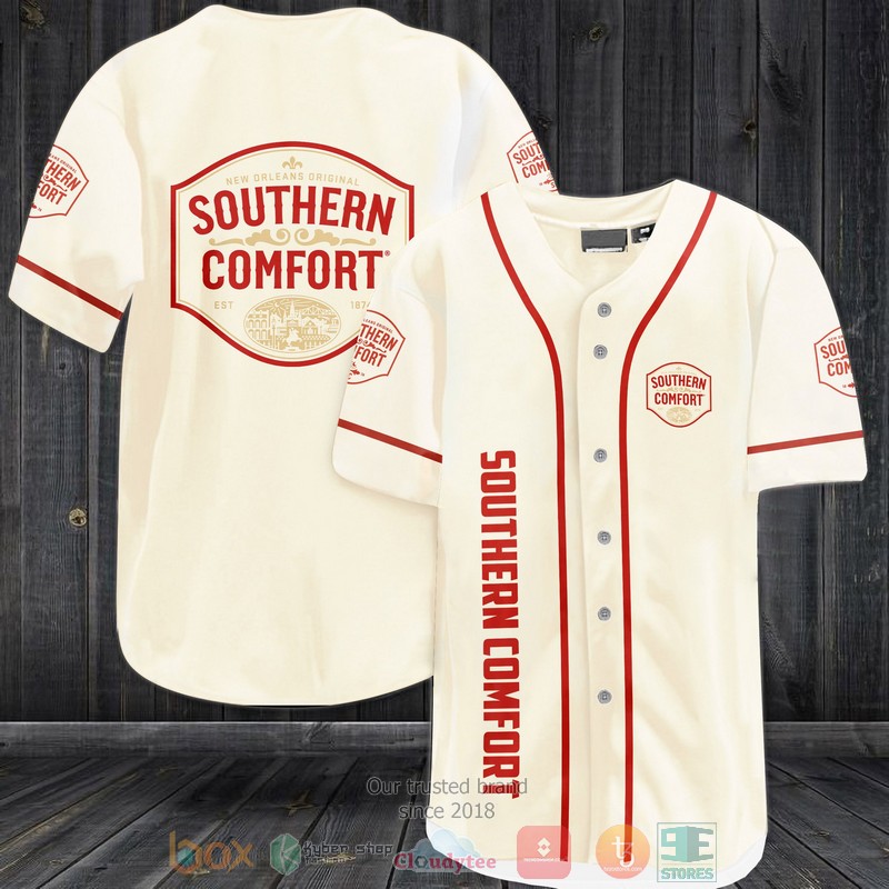 Southern Comfort white red Baseball Jersey