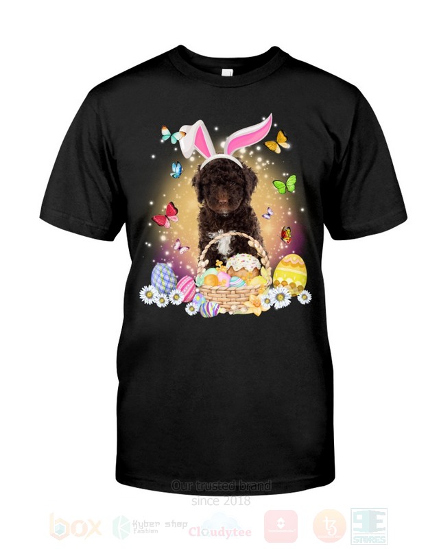 Spanish Water Dog Easter Bunny Butterfly 2D Hoodie Shirt 1 2 3 4