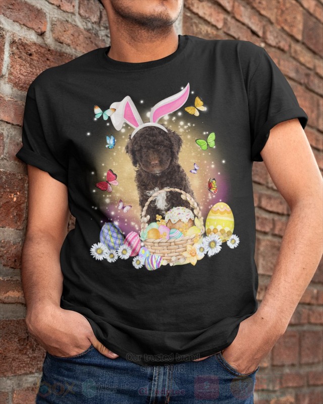 Spanish Water Dog Easter Bunny Butterfly 2D Hoodie Shirt 1 2 3 4 5 6 7