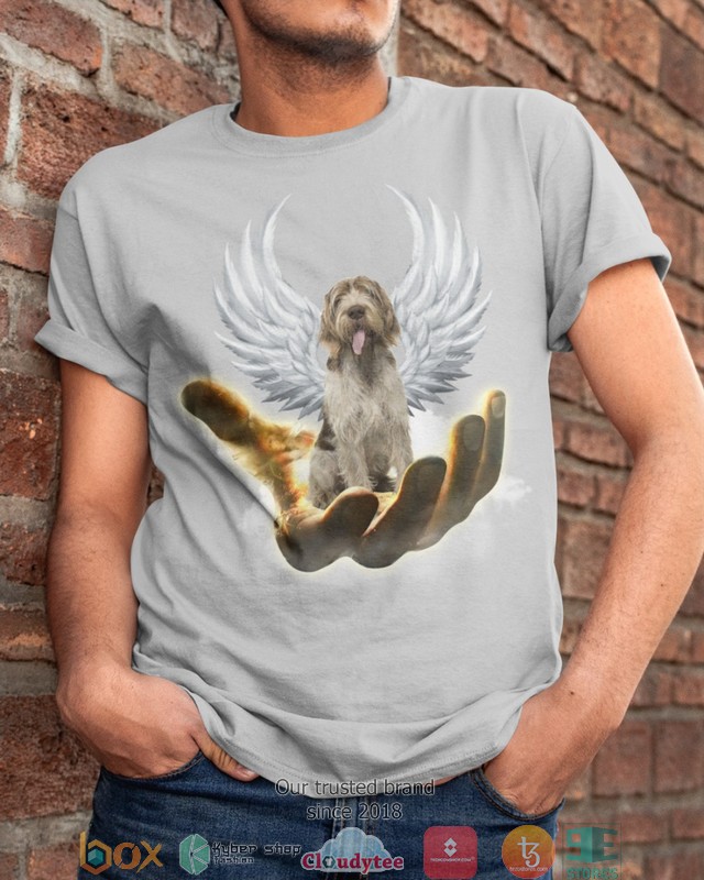 Spinone Italiano Golden Hand Heaven Wings 2d shirt hoodie 1