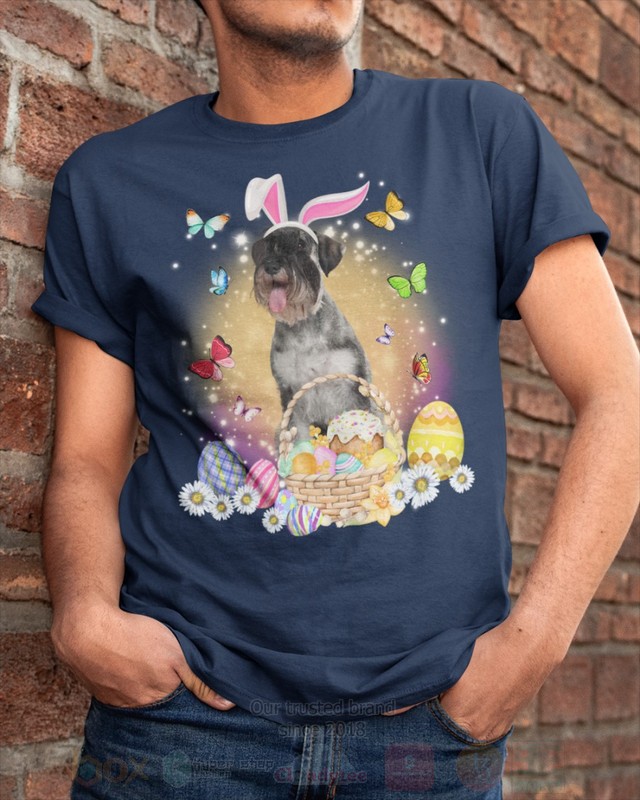 Standard Schnauzer Easter Bunny Butterfly 2D Hoodie Shirt 1 2 3 4 5 6 7 8 9 10 11
