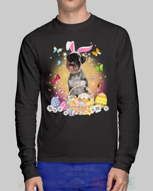 Standard Schnauzer Easter Bunny Butterfly 2D Hoodie Shirt 1 2 3 4 5 6 7 8 9 10 11 12 13 14 15 16 17 18 19 20 21