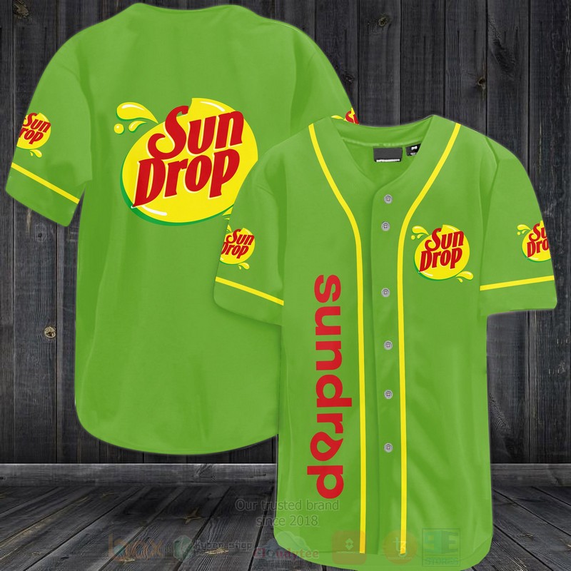 Sun Drop Baseball Jersey Shirt