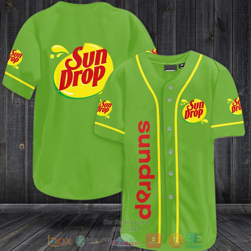 Sundrop green yellow Baseball Jersey