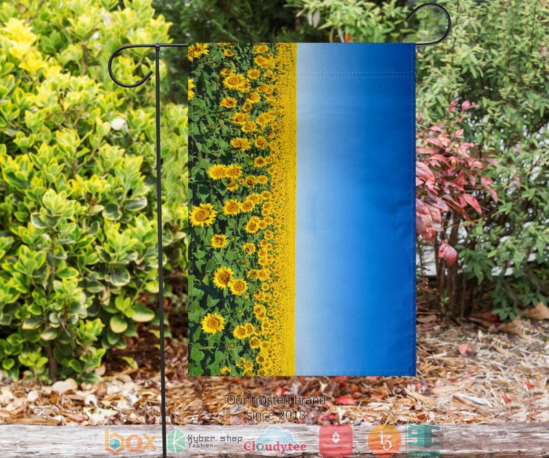Sunflower Ukraine Stand With Ukraine Flag 1