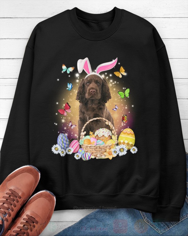 Sussex Spaniel Easter Bunny Butterfly 2D Hoodie Shirt 1 2 3 4 5 6 7 8 9 10 11 12 13 14