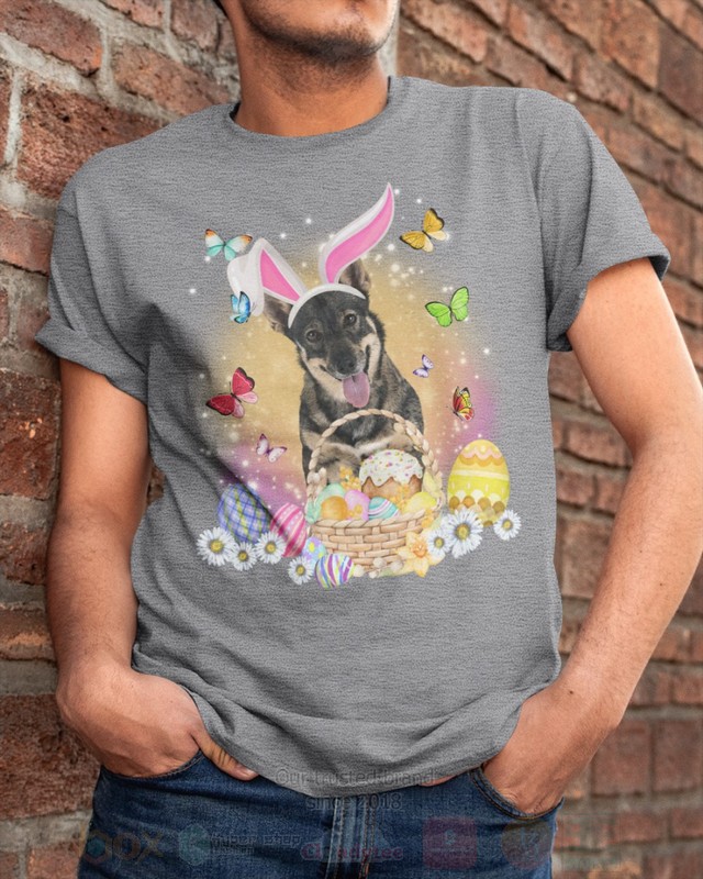 Swedish Vallhund Easter Bunny Butterfly 2D Hoodie Shirt 1 2 3