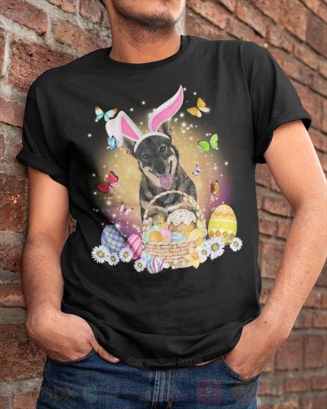 Swedish Vallhund Easter Bunny Butterfly 2D Hoodie Shirt 1 2 3 4 5 6 7