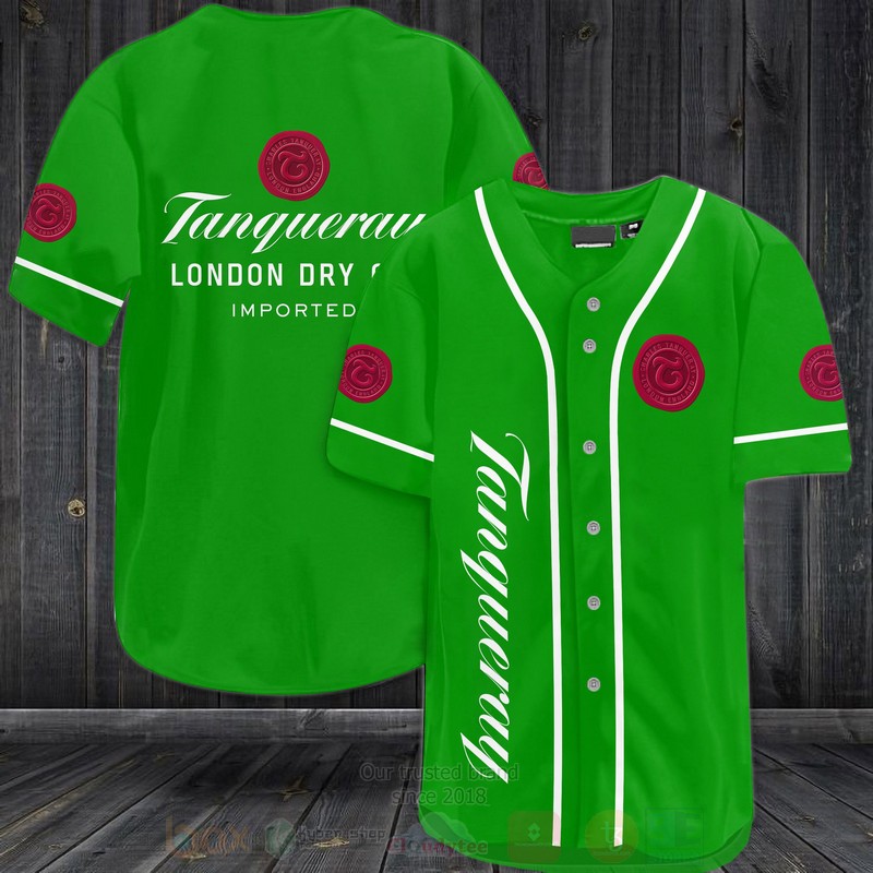 Tanqueray Baseball Jersey Shirt