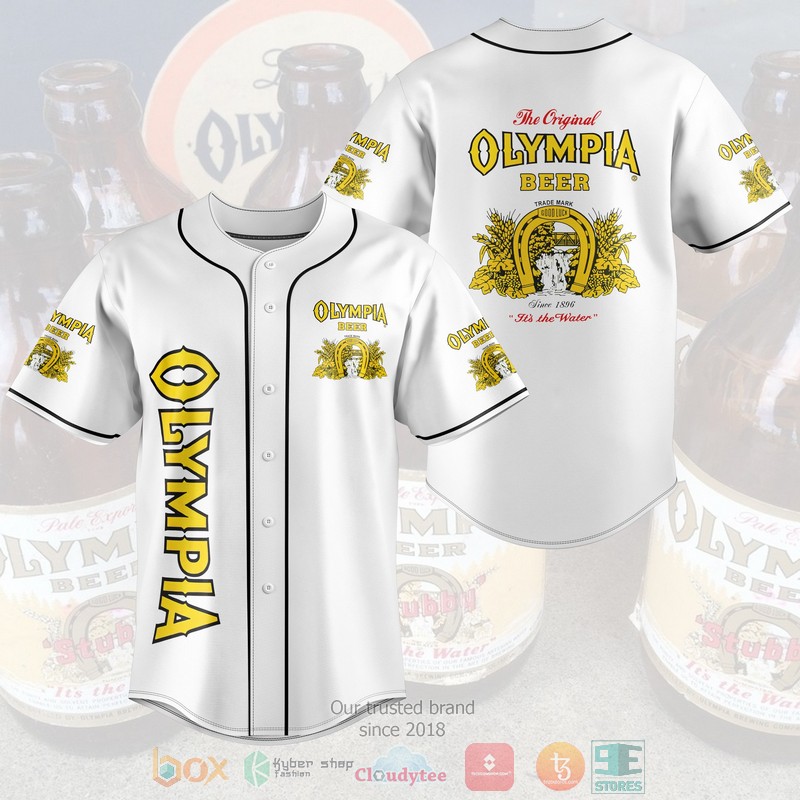 The Original Olympia Beer Baseball Jersey
