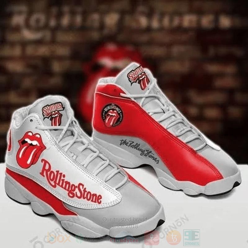 The Rolling Stones Band Air Jordan 13 Shoes