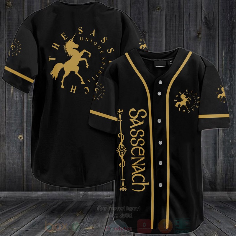 The Sassenach Whisky Baseball Jersey Shirt