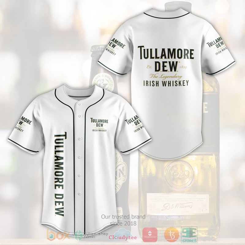 Tullamore DEW Irish whiskey Baseball Jersey