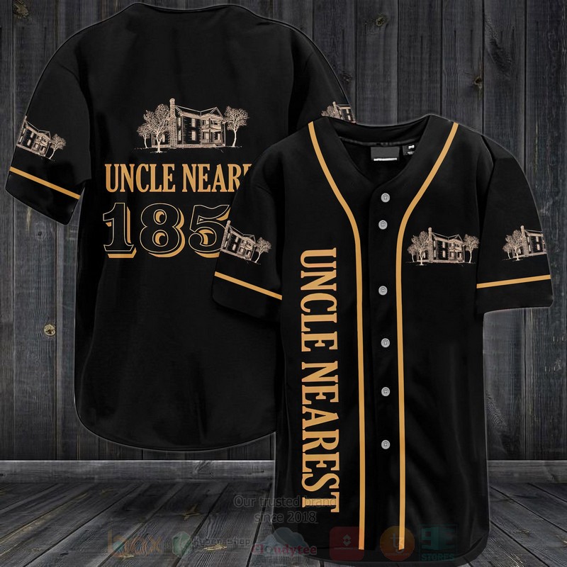 Uncle Nearest Premium Whiskey Baseball Jersey Shirt
