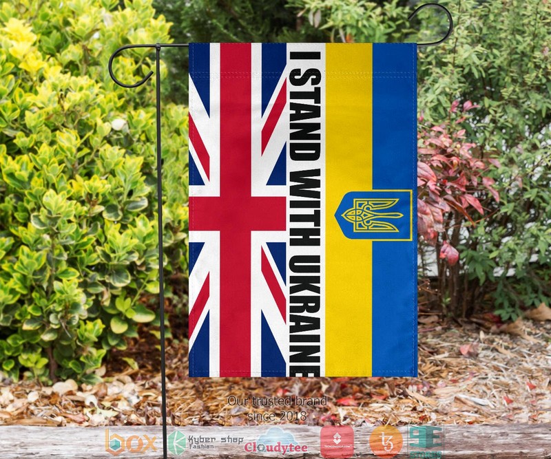 United Kingdom I Stand With Ukraine Flag 1