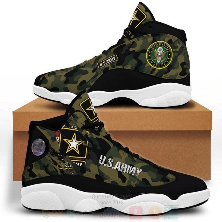 Us Army Air Jordan 13 Shoes