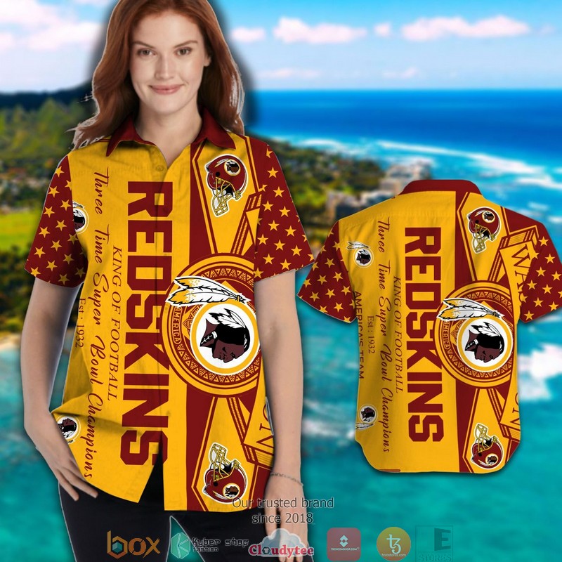 Washington Redskins King of football Hawaiian Shirt 1
