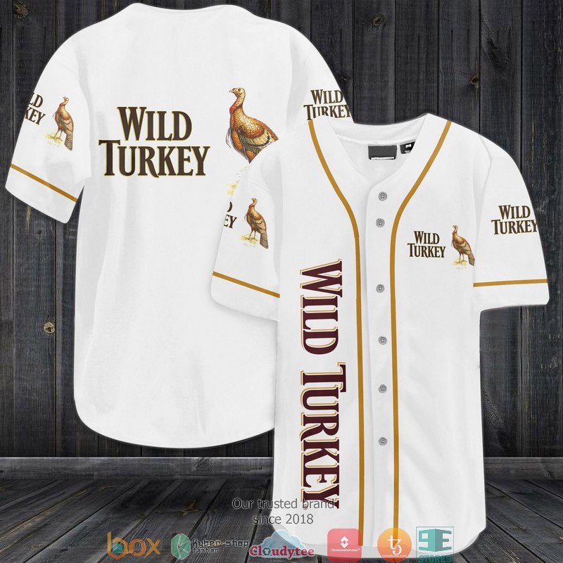 Wild Turkey Jersey Baseball Shirt