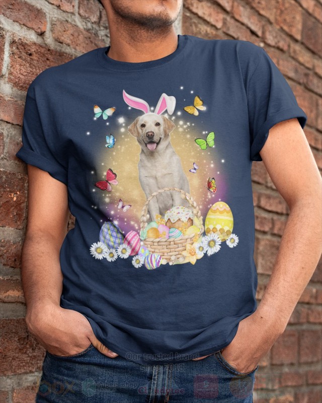 Yellow Labrador Easter Bunny Butterfly 2D Hoodie Shirt 1 2 3 4 5 6 7 8 9 10 11