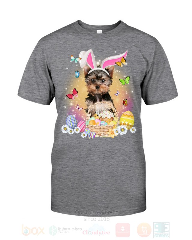 Yorkshire Terrier Baby Easter Bunny Butterfly 2D Hoodie Shirt