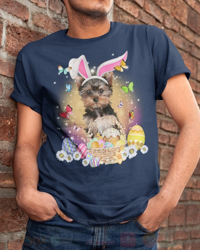Yorkshire Terrier Baby Easter Bunny Butterfly 2D Hoodie Shirt 1 2 3 4 5 6 7 8 9 10 11
