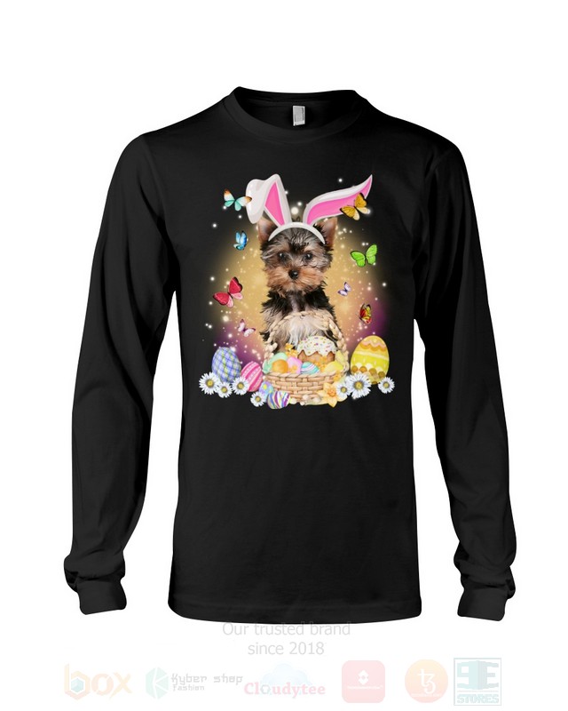 Yorkshire Terrier Baby Easter Bunny Butterfly 2D Hoodie Shirt 1 2 3 4 5 6 7 8 9 10 11 12 13 14 15 16 17 18 19
