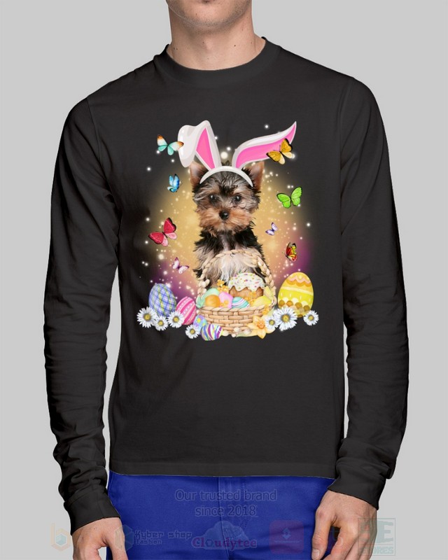 Yorkshire Terrier Baby Easter Bunny Butterfly 2D Hoodie Shirt 1 2 3 4 5 6 7 8 9 10 11 12 13 14 15 16 17 18 19 20 21